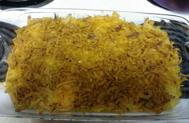 Low carb crunchy tuna noodle casserole