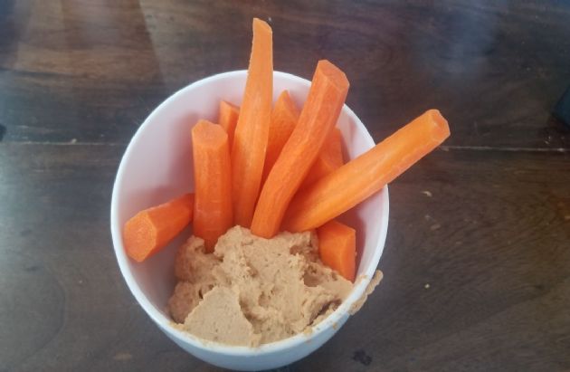 Low fat hummus