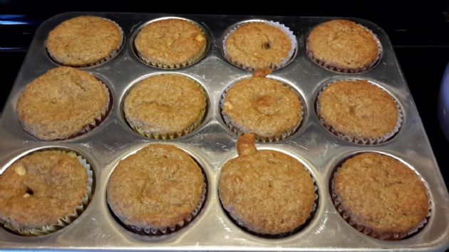 Lowfat Banana muffins