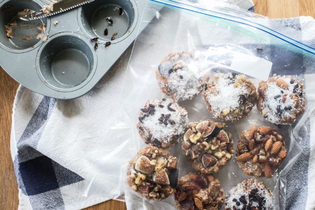 Make Aheaad Freezer Oatmeal Cups