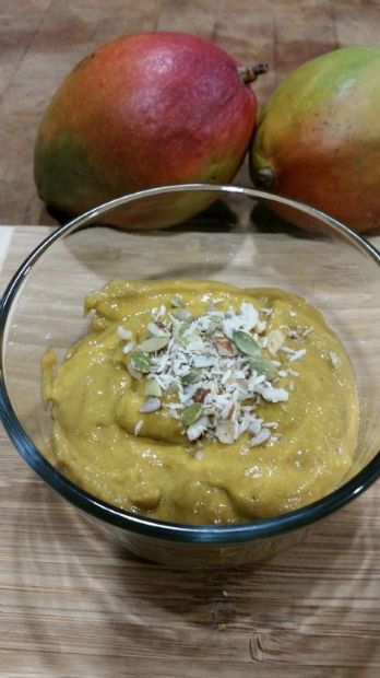 Mango Pudding (Dr. Fuhrman inspired)