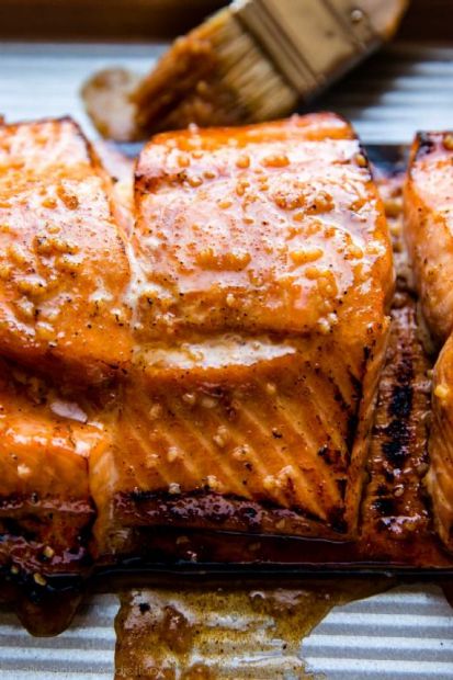 Maple Syrup Chipotle Salmon