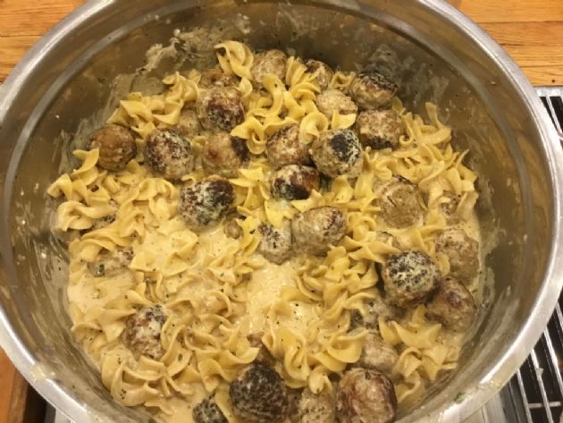 Meatball Stroganoff