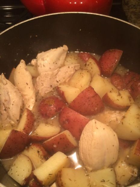 Mediterranean Chicken with Potatoes