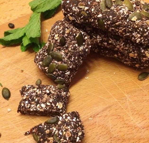 Mint Chocolate Breakfast Bar