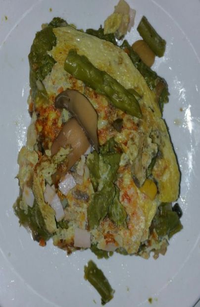 Mixed Veggie Omelet