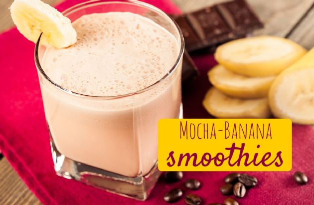 Mocha Banana Smoothies