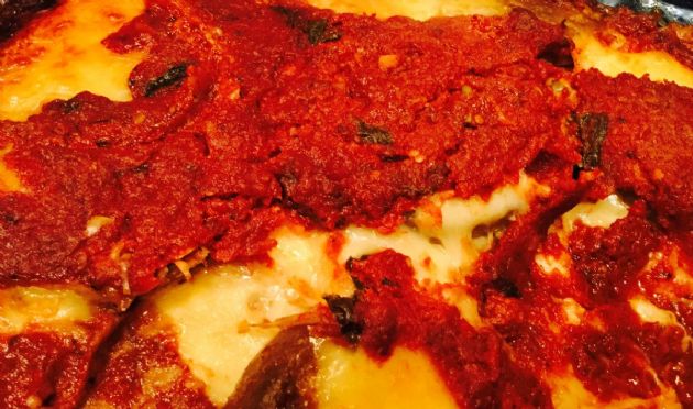 Circle of Surrender Sicilian Low Carb Grain Free Eggplant Parmesan 