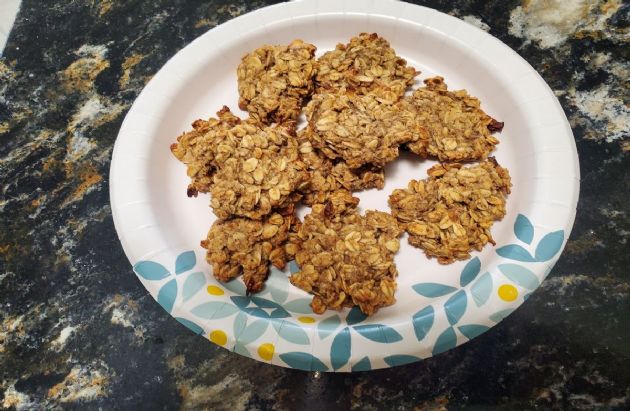 Oat Almond butter cookies