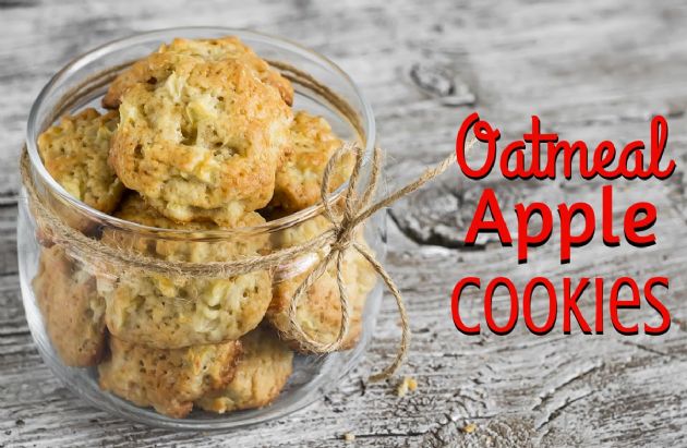 Oatmeal Apple Cookies