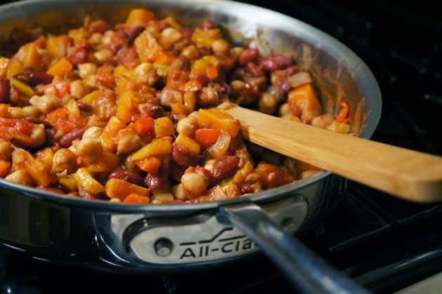 One-Pot Bountiful Bean Stew (Vegan or Vegetarian)