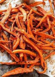 Oven Baked Sweet Potato French Fries