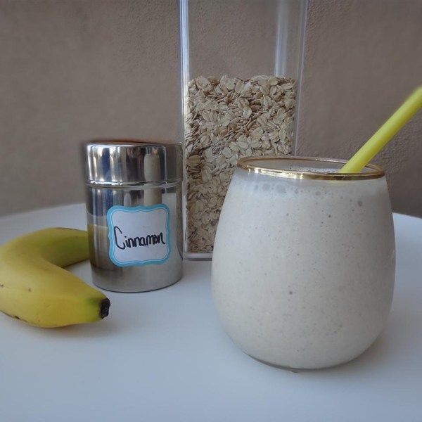 PB Banana Oat Smoothie