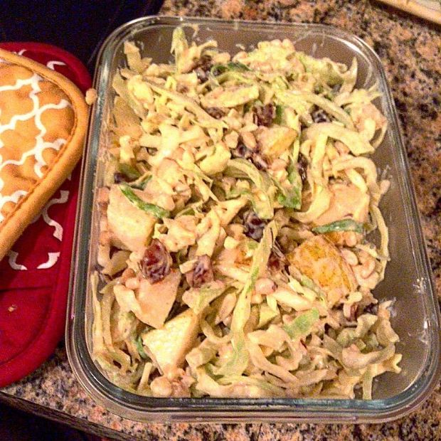 PEAR & CABBAGE CHIPOTLE SLAW