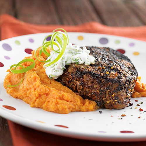 Pampered Chef Chipotle-Rubbed Filet