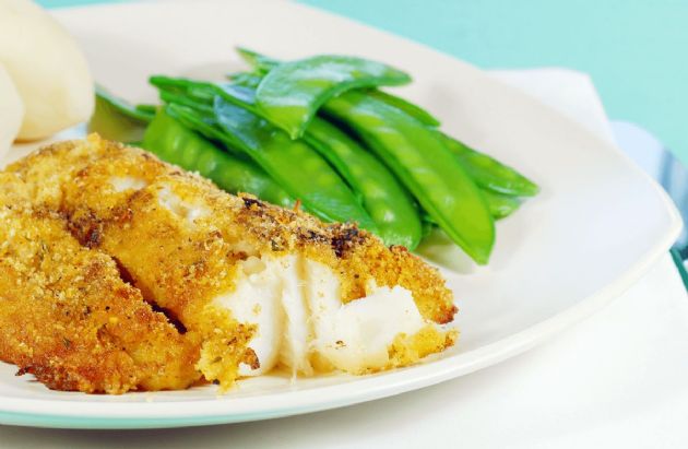 Parmesan-Baked Alaskan Cod