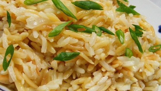 Parmesan rice pilaf