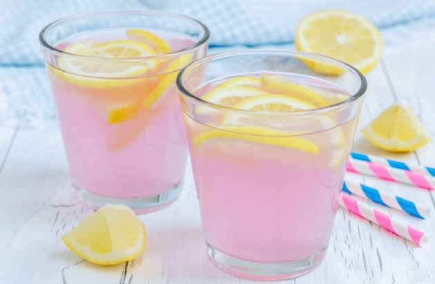 Passionate Pink Honey Lemonade