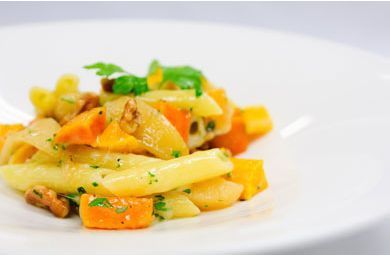 Pasta with Butternut Squash & Sage Brown Butter