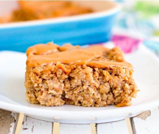 Peanut Butter Banana Baked Oatmeal