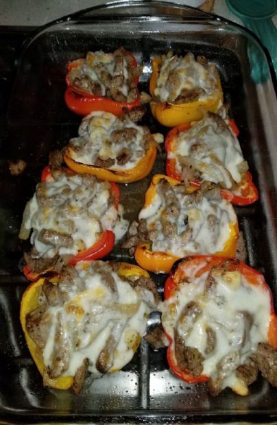 Philly Stuffed Peppers