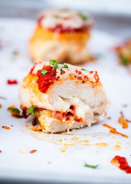 Pizza Chicken Roll Ups