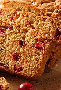 Pumpkin Cranberry Bread