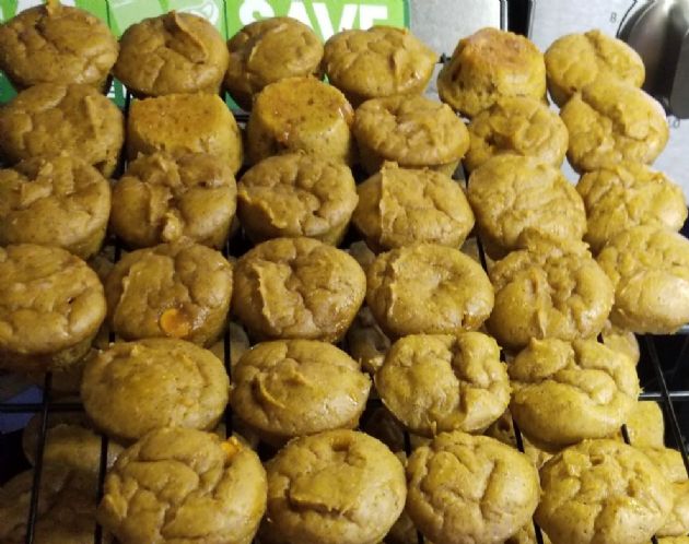 Pumpkin Spice Protein Muffins