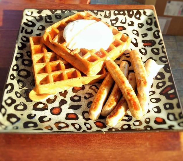 Pumpkin Waffles- one serving is per one waffle 