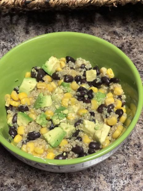 QUINOA/ BLACKBEANS & CORN