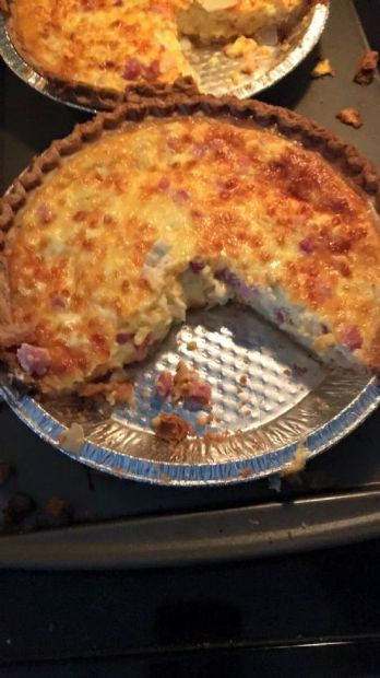 Quiche (ham and cheese) 