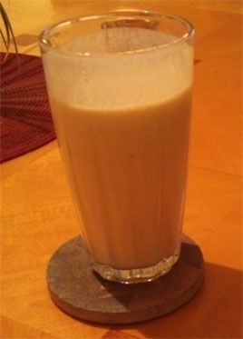 Quick Breakfast Banana Smoothie