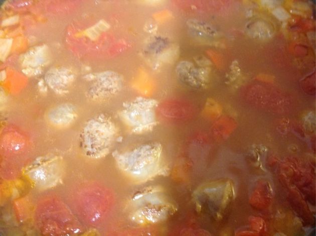 Quick Sausage Soup