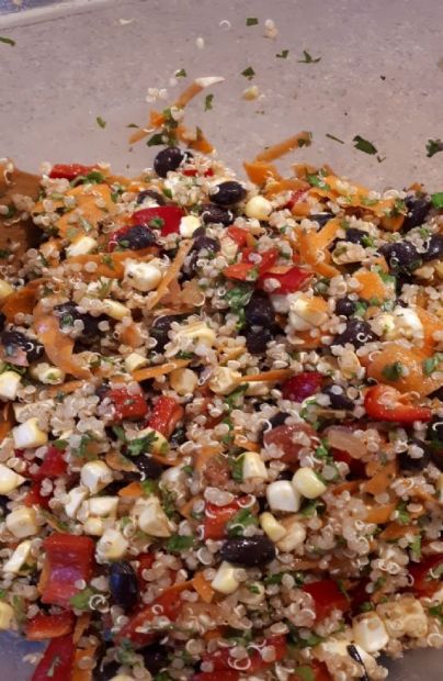 Quinoa Black Bean Salad