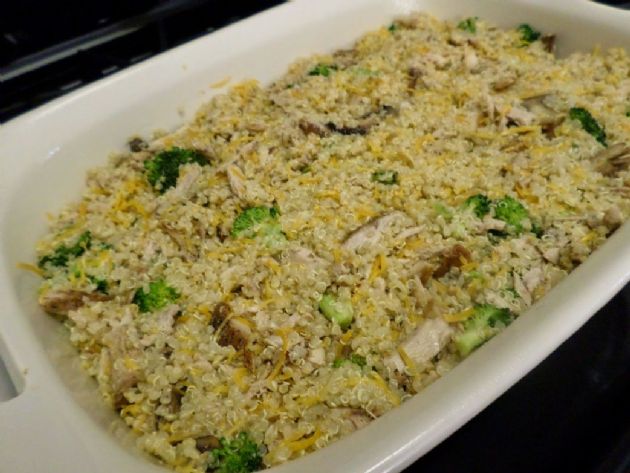 Quinoa Tuna Casserole