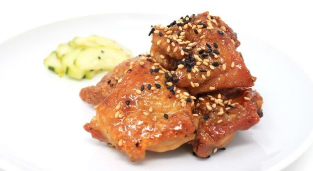 Reduced Carb Crispy Chicken Teriyaki