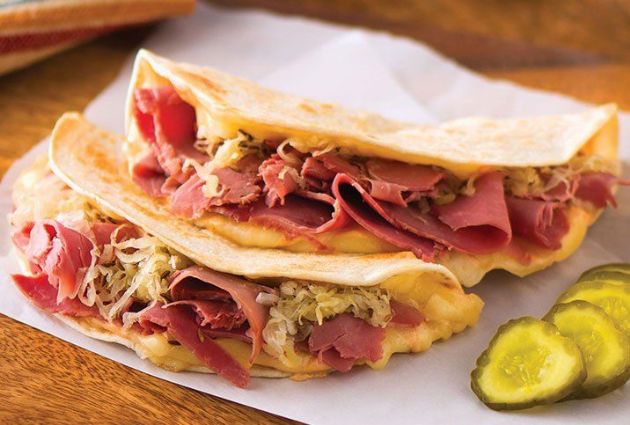 Reuben Quesadilla