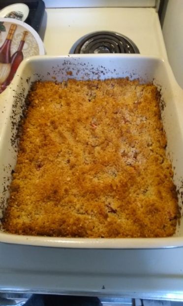 Rhubarb Crisp