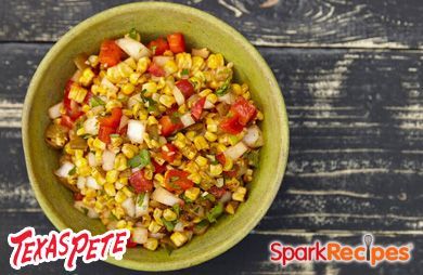 Roasted Corn and Poblano Salad