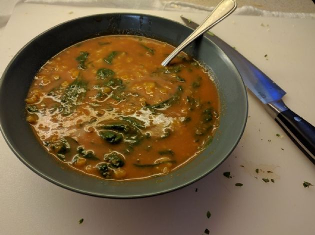 Roasted Veggie and Cauliflower Soup