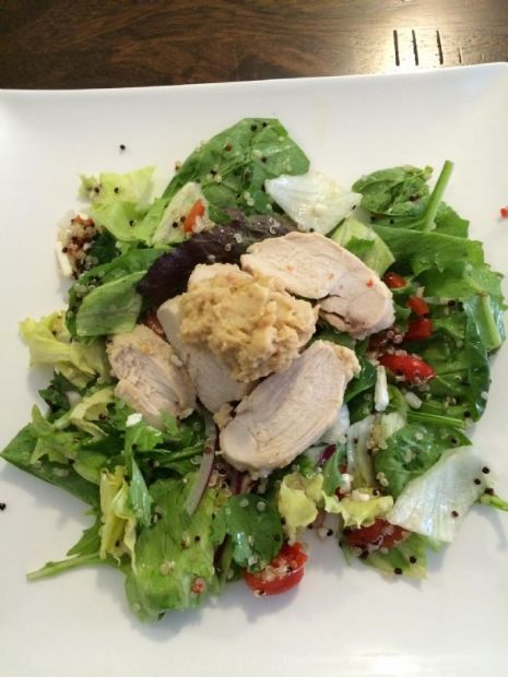 Robin's Mediterranean chicken salad