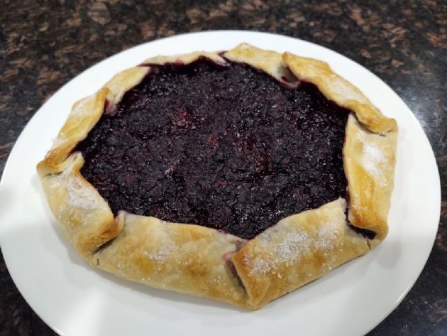 Sugar Free Berry Galette