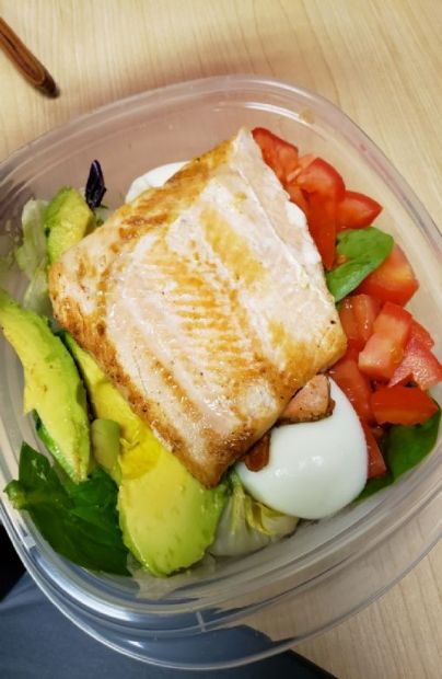 Salmon Cobb Salad