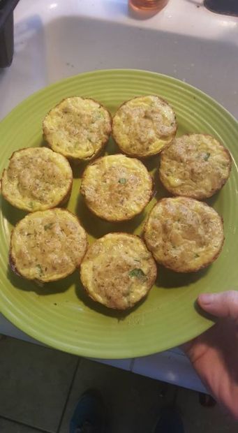 Salmon Muffin Puffs