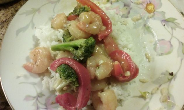 Shrimp Stir-fry