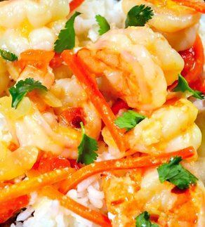 Shrimp in Coconut Sauce