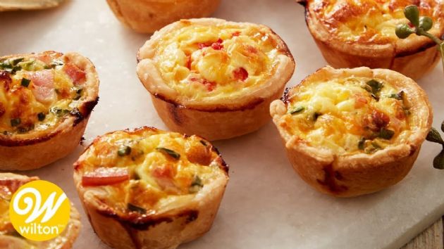 Simple Crustless Mini Quiche