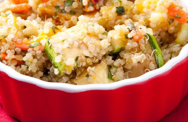 Simple Quinoa and Vegetables 