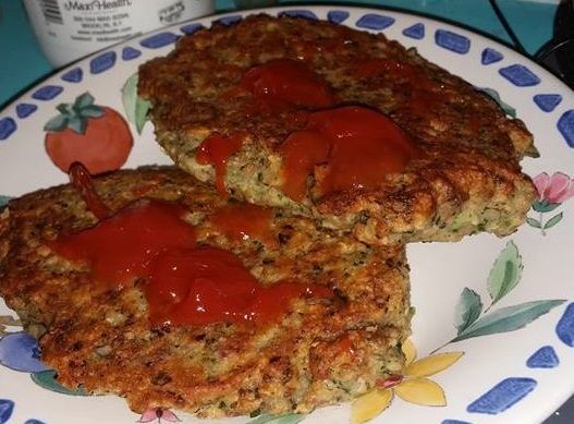 Simple veggie burger