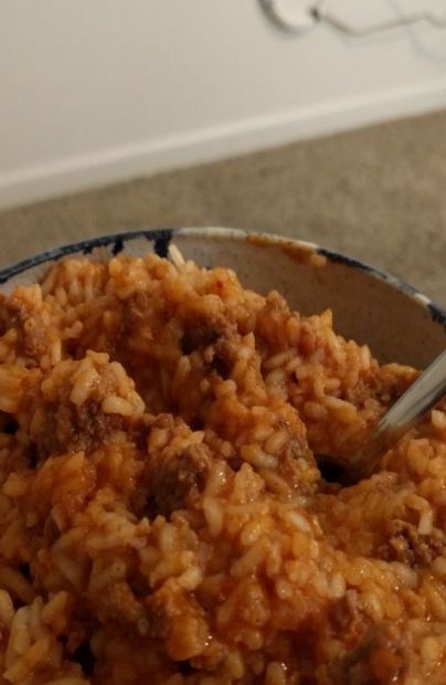 Sloppy joe rice